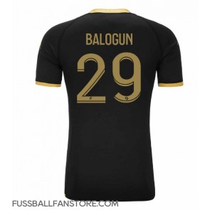 AS Monaco Folarin Balogun #29 Replik Auswärtstrikot 2023-24 Kurzarm